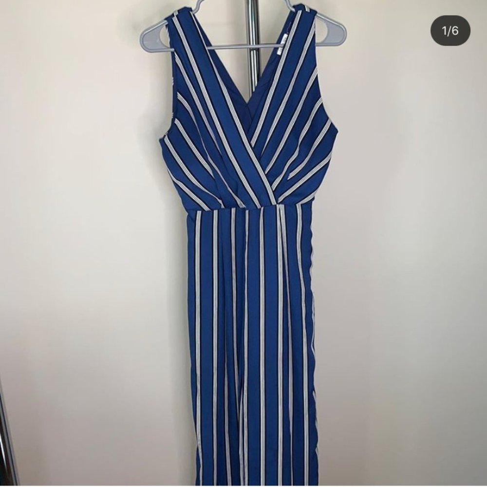 Sienna Sky Blue Jumpsuit